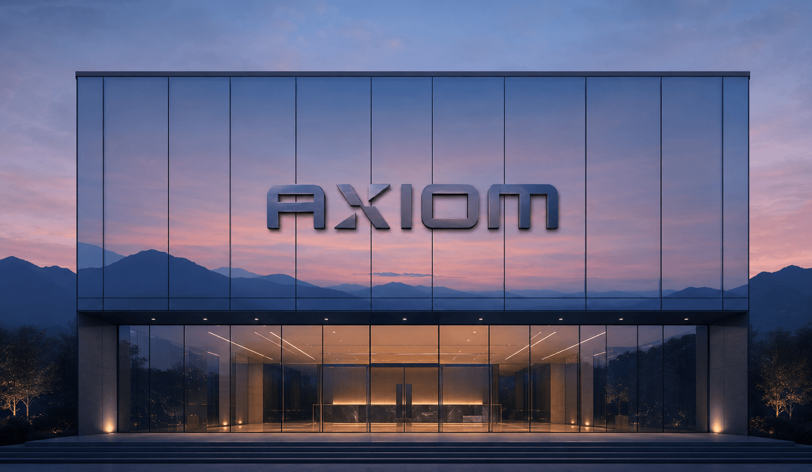 Axiom branding in a built environment